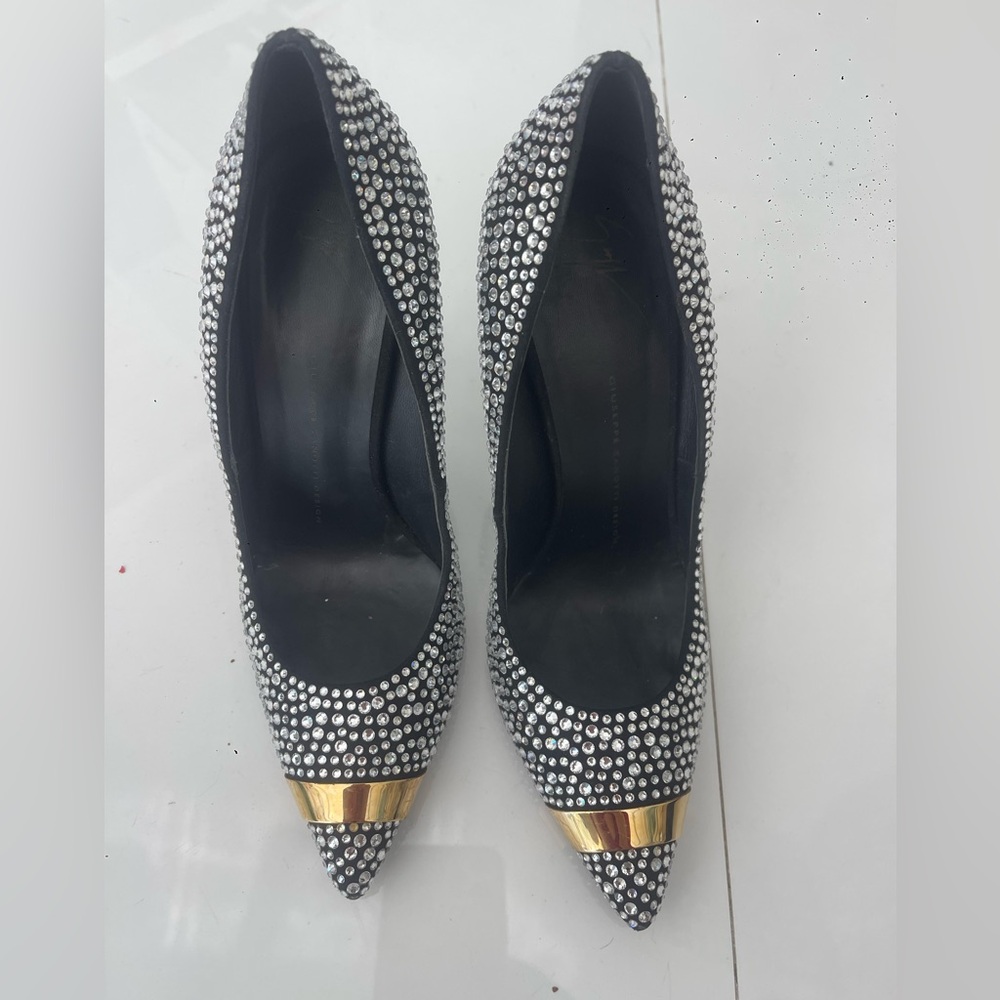 Giuseppe Zanotti mules — chic, elegant, statement pair , luxury